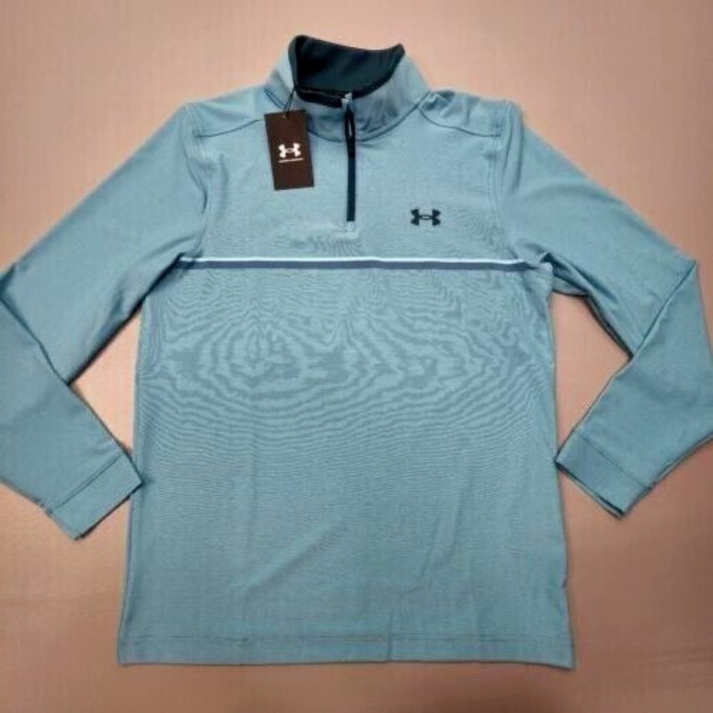 New Under Armour Golf Playoff 2.0 Men's Size Small 1/4 Zip Long Sleeve Pullover